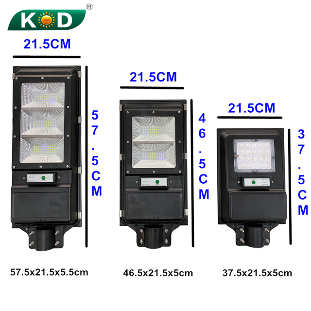 all in one solar street light specification