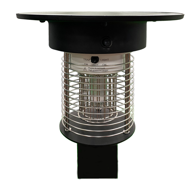 Solar Garden Light for Solar Mosquito Killer which used high-voltage electric shocks kill mosquitoes save and safety