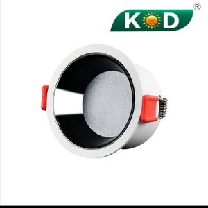 GZ-75 downlight is wide use in modern design fashion appearance black and white color is simple and elegant