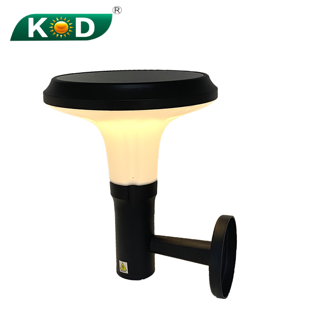 LED outdoor solar garden wall light