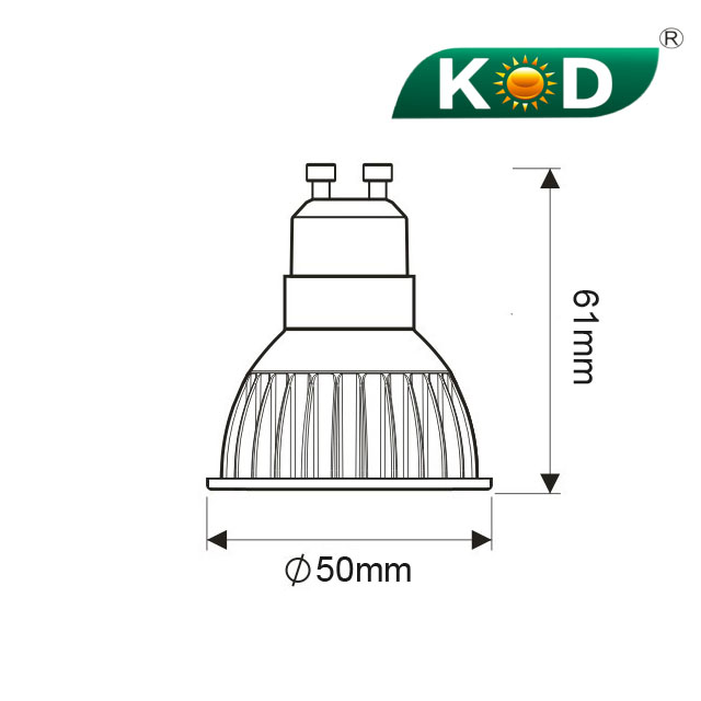 MR16-5S 220V Spot Light GU5.3 Lamp Holder Ceramic Halogen Lampholder 85Ra