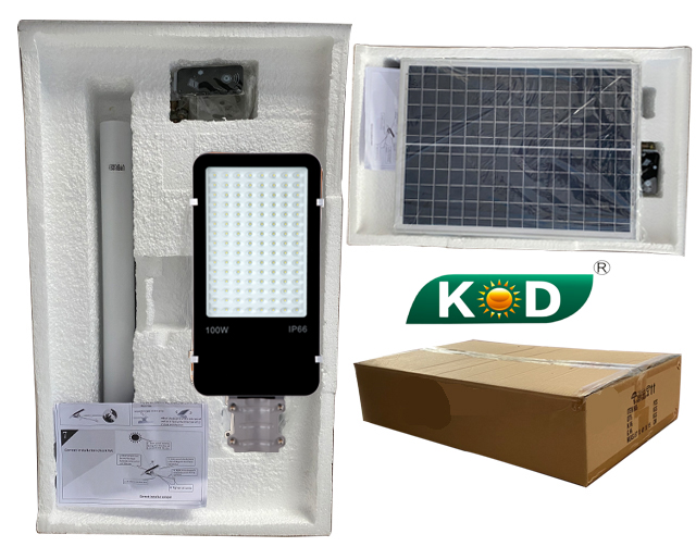 3000Lm 150W of High Lumen LED Solar Street Light Which Produced by China Manufacturer