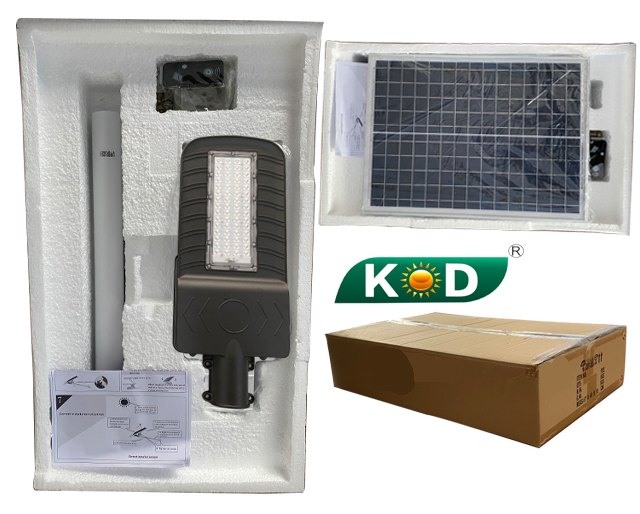 1000Lm LED Solar Panel Street Light with High and Stable Quality which used aluminium alloy material and made in China