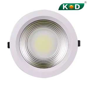 cob downlight is wide use in modern design fashion appearance black and white color is simple and elegant
